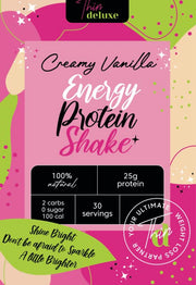 Creamy Vanilla Energy Protein Shake